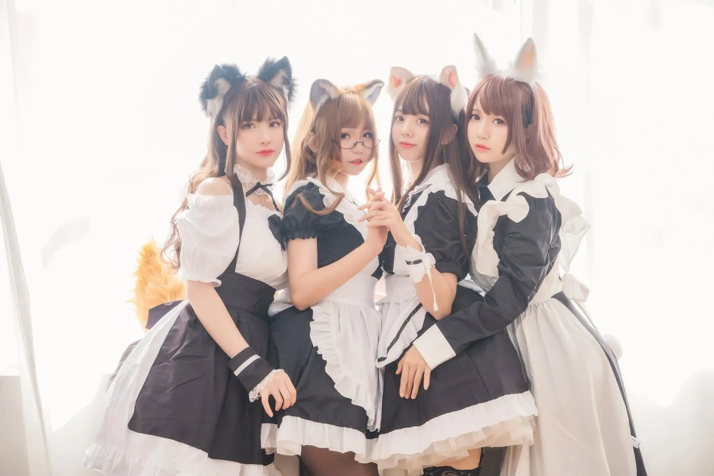 小野妹子w – NO.48 &白金&宅夏&前羽 四人彼女电子档 [77P]插图5